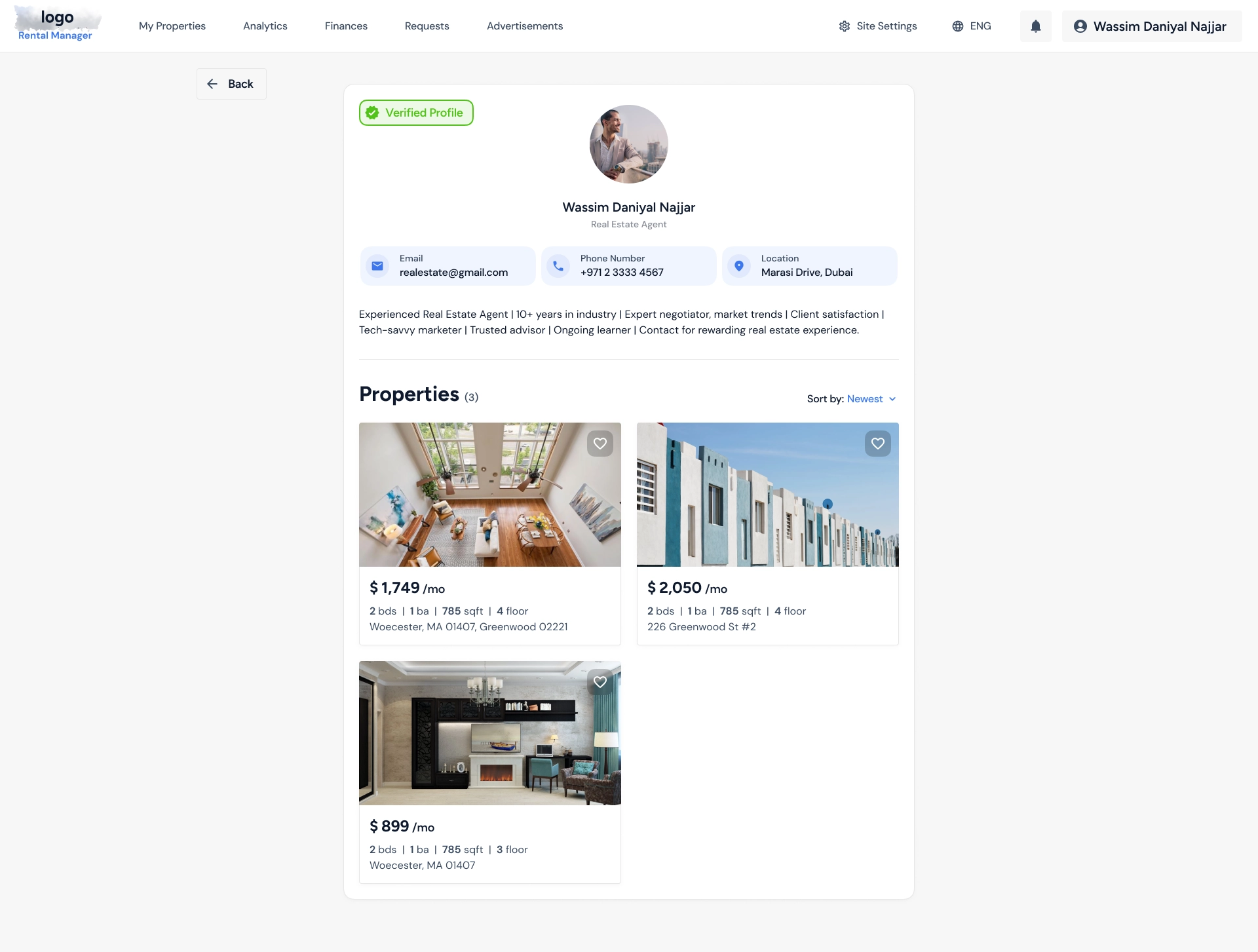 Agent Panel & Admin Panel