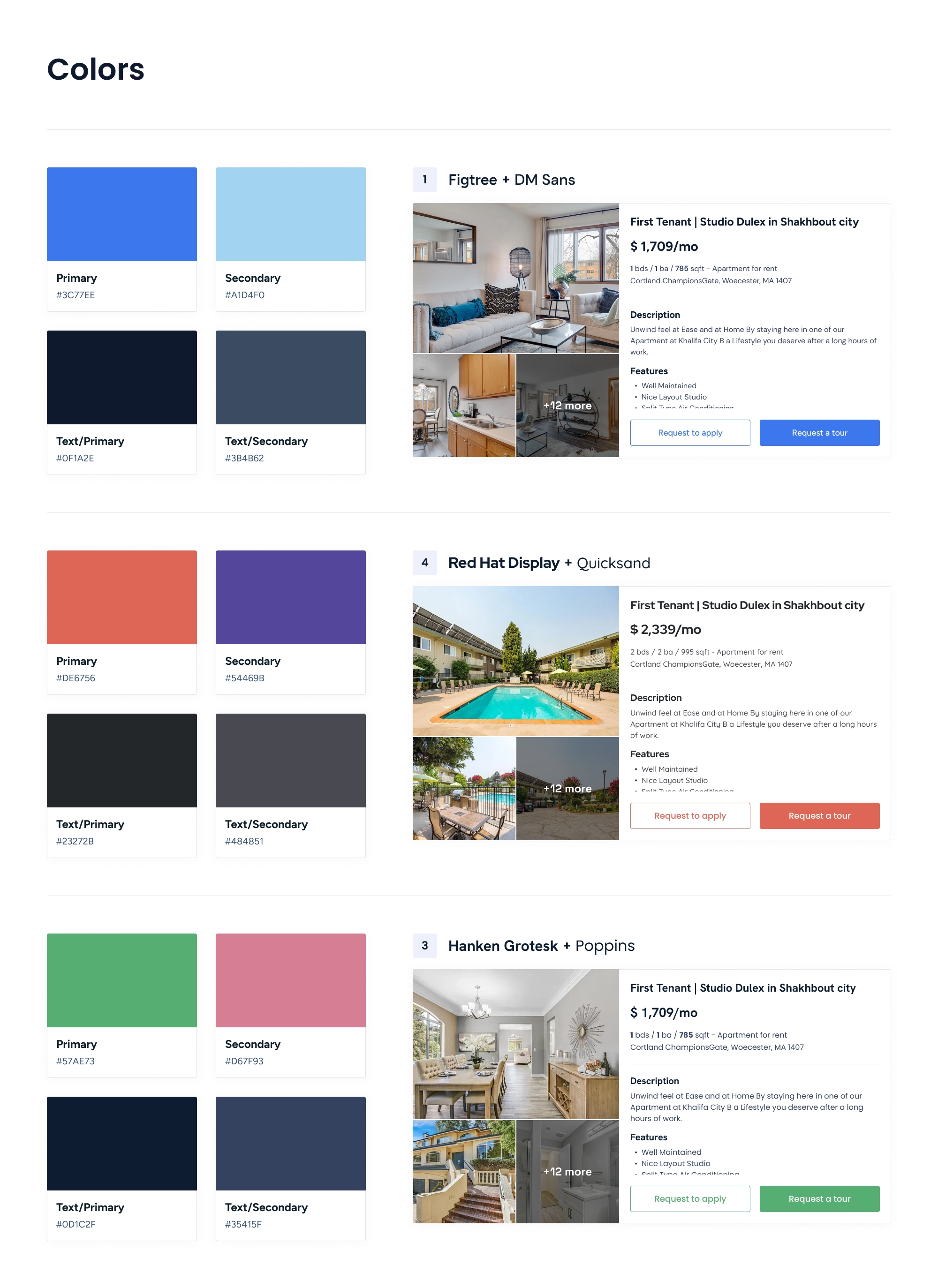 UI kit components